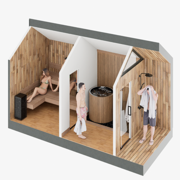 Sauna Plus Barrel Plunge